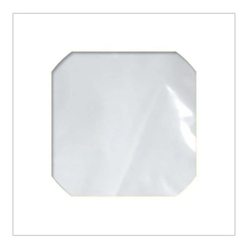 Imagem 2 de 4 de Capa Envelope Para Cd 125x125 75g Com Janela Branco Cx.c250