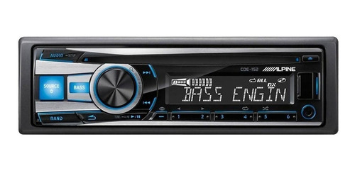 Imagen 1 de 1 de Auto Estéreo Alpine Cde-152 Con Cd Usb Auxiliar Fidelidad
