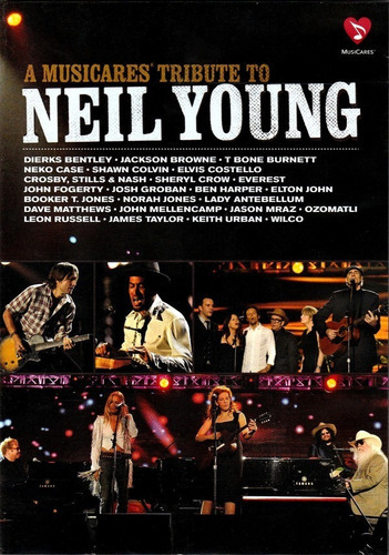 A Musicares Tribute To Neil Young Dvd Import.nuevo En Stock