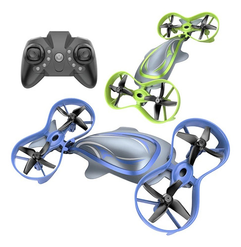 Drone Para Niños 4 Helices Super Rapido Gran Altura Dron Led