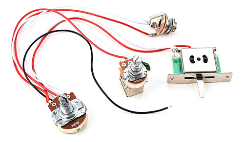 Juego De Arneses De Cableado Para Guitarra Precableado De 50