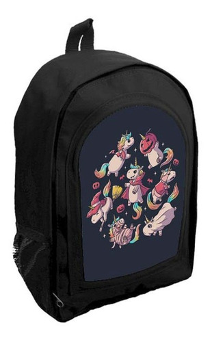 Mochila Negra Infantil Nena Nene Halloween Tt19