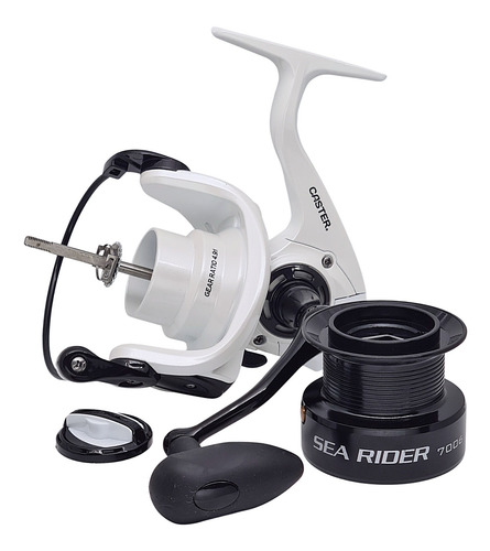 Imagen 5 de 7 de Reel Caster Sea Rider 7006 Pesca Variada Río Mar 6 Rulemanes