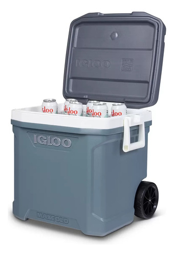 Igloo Hielera Max Cold Latitud De 58.6l Con Ruedas Msi