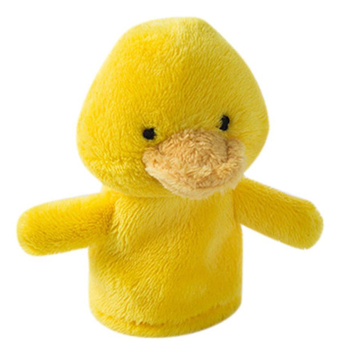 Fantoches De Dedo De Animais Dos Desenhos Pato Amarelo