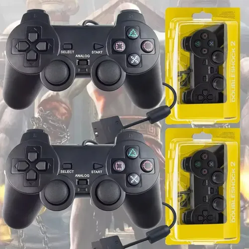 Ps2 Completo + 2 Controles + 2 Memory Card - 2026 (Recondicionado