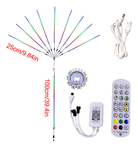 Lámpara Led Controlada Por Voz Con Tambor De Luz Controlado