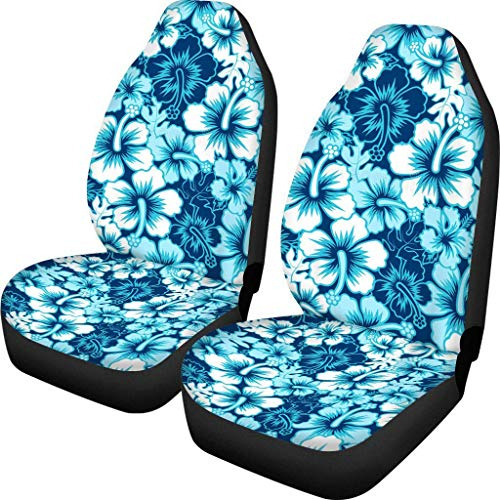 Fundas De Asiento De Automóvil Estampado De Flores Haw...