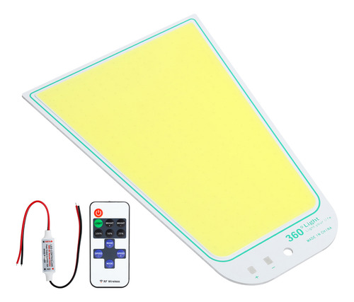 Panel Led De Control Remoto Cob Chip De 200 X 140 Mm Para Ex