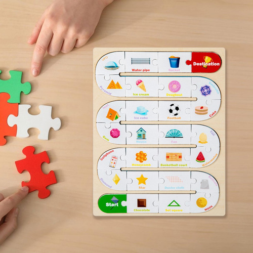 Rompecabezas De Madera Con Letras A Juego, Deportes
