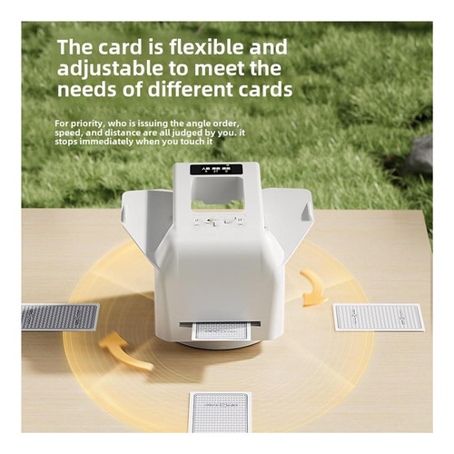 Máquina Automática De Barajado Y Distribuidor De Cartas,