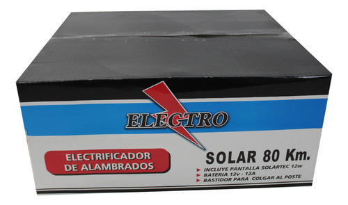 Boyero Electrificador Solar X 80km