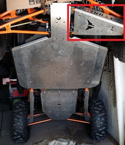 Imagem 4 de 4 de Protetor De Bandeja Dianteira - Polaris Rzr Xp1000