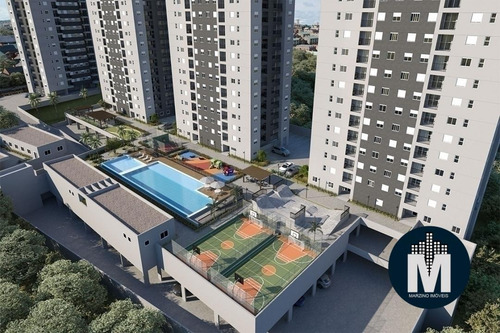 Imagem 4 de 15 de Apto Viva Club Caparapicuíba, 2 Dorms 45m² A 46m² 1 Vaga E Lazer !! - Lm105