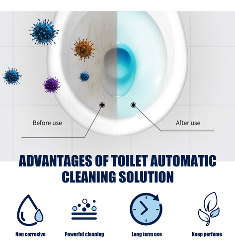 Líquido De Limpeza Automática Para Banheiro 100ml