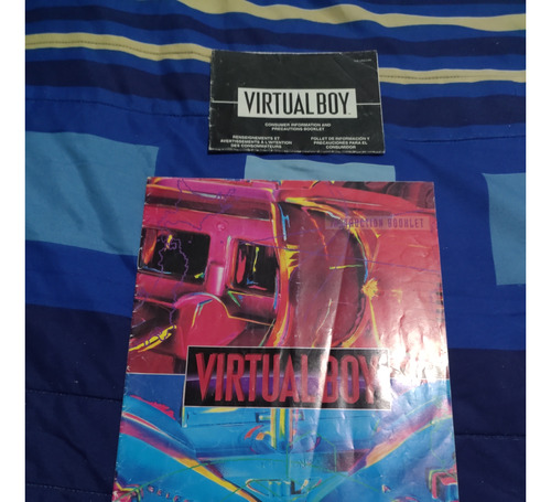 Manuales Para Virtual Boy! Raros