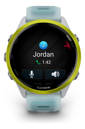 Garmin Forerunner 570 Blanco/turquesa/amarillo 47mm Blanco Silicon Blanco Amarillo