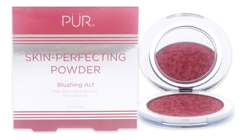 Polvo Perfeccionador De La Piel Blushing Act, Berry Beautifu