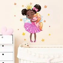 Comprar Vinilos Decorativos De Princesa Y Caballo Para Niños - Pared
