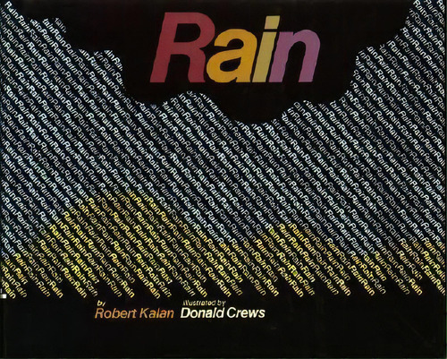 Rain, De Robert Kalan. Editorial Harpercollins Publishers Inc, Tapa Blanda En Inglés, 1991