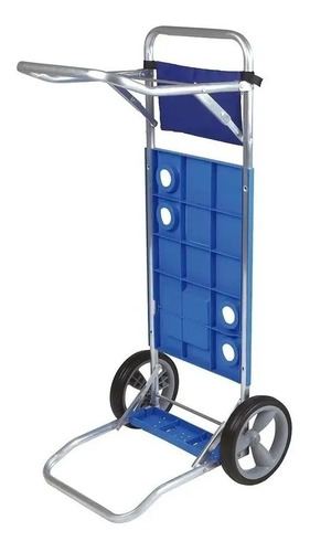 Imagen 6 de 10 de Carrito Playa Mesa Plegable Ruedas Reforzada Playero Camping