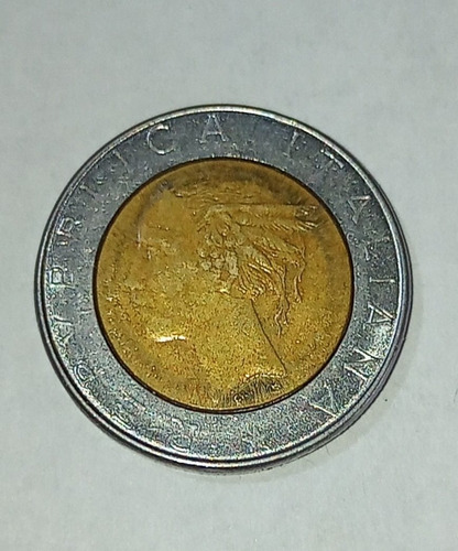 Moneda De Italia 500 Liras 1983- Km111 Vf. (Usado)