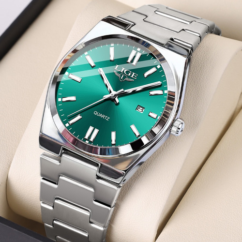 Reloj De Cuarzo Hombre Analógico Relojes Pulsera Moda Watch