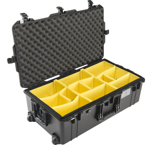 Pelican 1615airwd Wheeled Check-in Case With Dividers (black