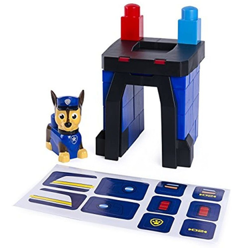 Paw Patrol - Ionix Jr. - Chase.s Pup House - Conjunto De Blo