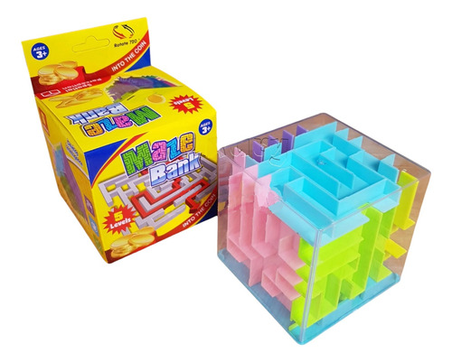 Alcancia Laberinto Maze Bank 3d Puzzle Rompecabezas 