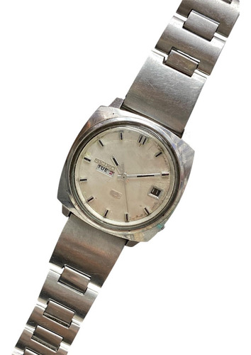 Reloj Seiko Automático 6119-7130 Vintage Relojerialondres Plateado Plateado Gris (Usado)