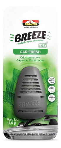 Odorizante Breeze Fragancia Car Fresh 6,5gr