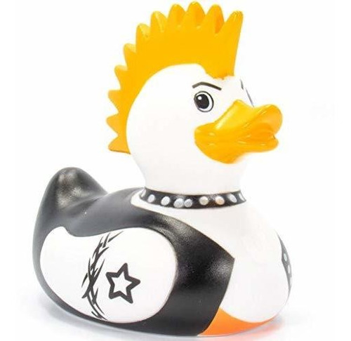 Juguete Para Baño - Rock Idol Rubber Duck Bath Toy By Bud Du