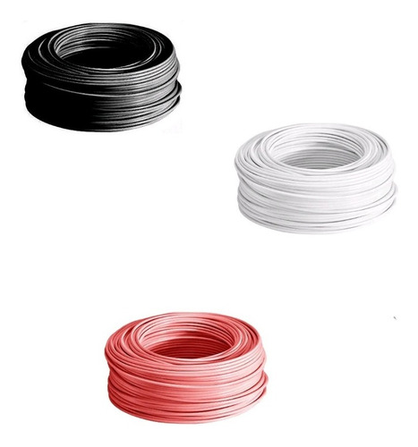 Pack Cable 1.5mm Rojo + Negro+ Blanco  X100mts Prysmian