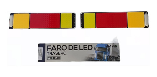 Faro Trasero Led Camion Acoplado 24v Kit X2 Uni