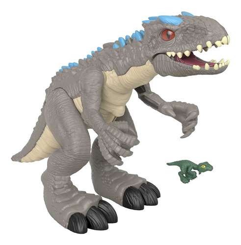 Indominus Rex Fisher Price Mattel Jurassic World Thrash Rapt