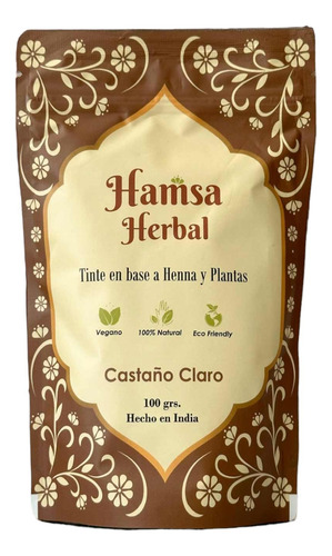 Tinte 100% Natural Hamsa Herbal