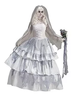 Disfraz De Novia Fantasma Victoriana De Lujo De Forum