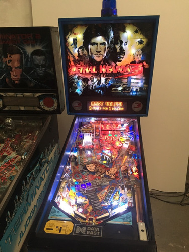 Flipper Pinball Lethal Weapon 3 - Arma Mortal 3 - Led