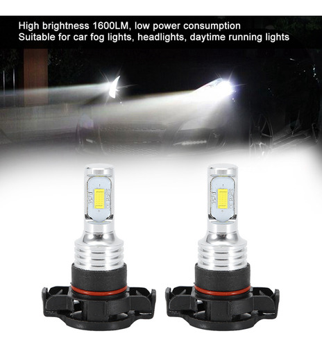 Kit De Lâmpadas Led Para Faróis Fog Light