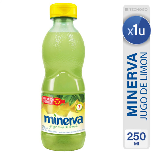 Jugo De Limon Minerva Sin Tacc Libre De Gluten