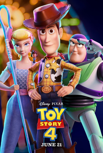 Papel Parede Adesivo Lavavel Toystory 4 Lançamento Ts07