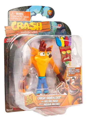 Crash Bandicoot 4.3 In Mask He12294 | Figura De Juego Retro
