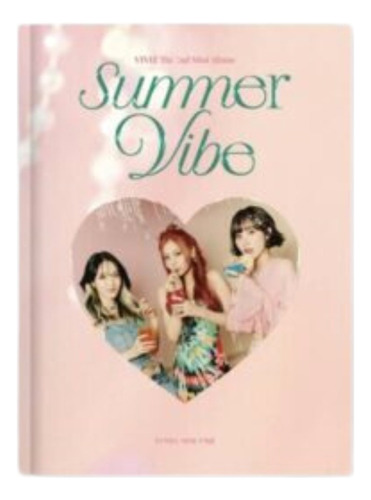 Viviz Album Oficial Summer Vibe Ver. Ready To Summer (rosa)