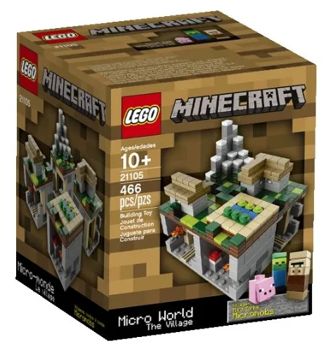 Minecraft lego sales aldea