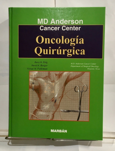 Oncología Quirúrgica Md Anderson Cáncer Center