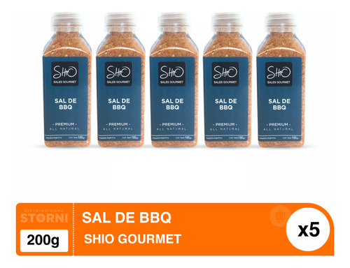 Sal De Bbq Pack X5u Shio Gourmet Por Mayor