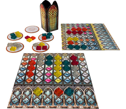 Juego De Mesa Asmodee / Next Move: Azul Vitrales De Sintra
