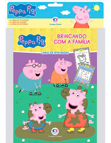 Kit 40 Livrinhos Peppa Pig Lembrancinha De Festa Atividades Escolares