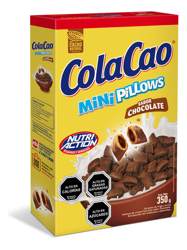 Cereal Mini Pillows Chocolate Cola Cao 350g